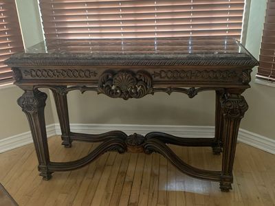 Sofa/Console Table And Matching End Tables