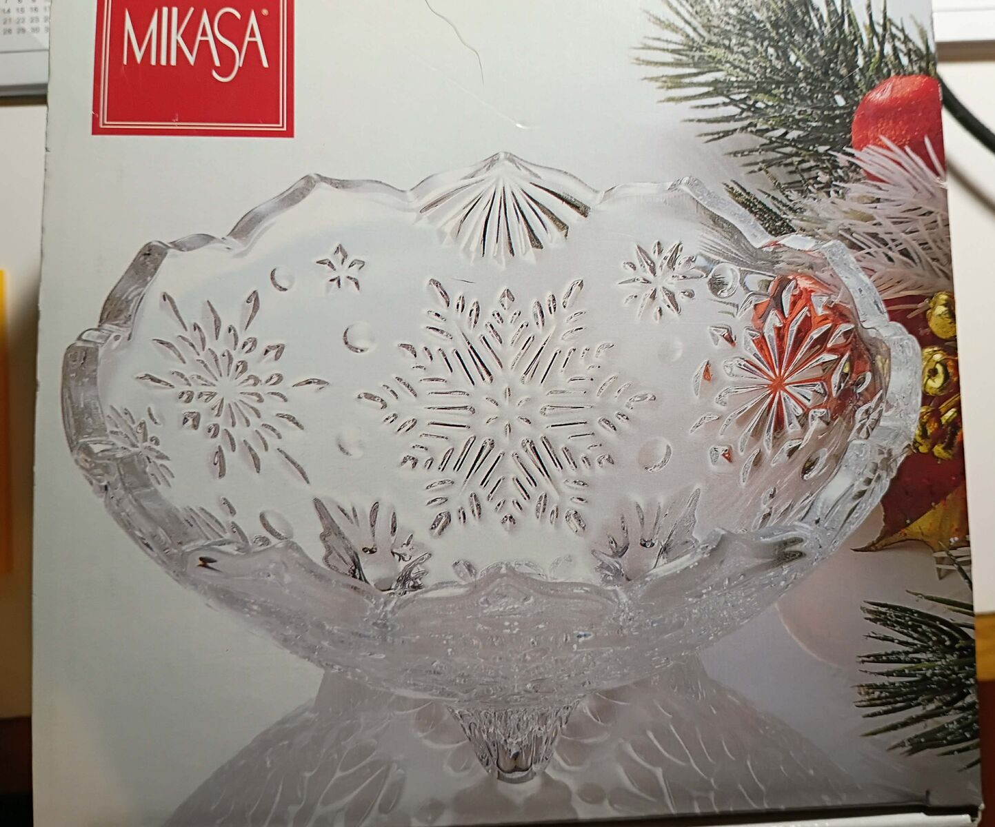 Mikasa Snowflake candy/nut bowl