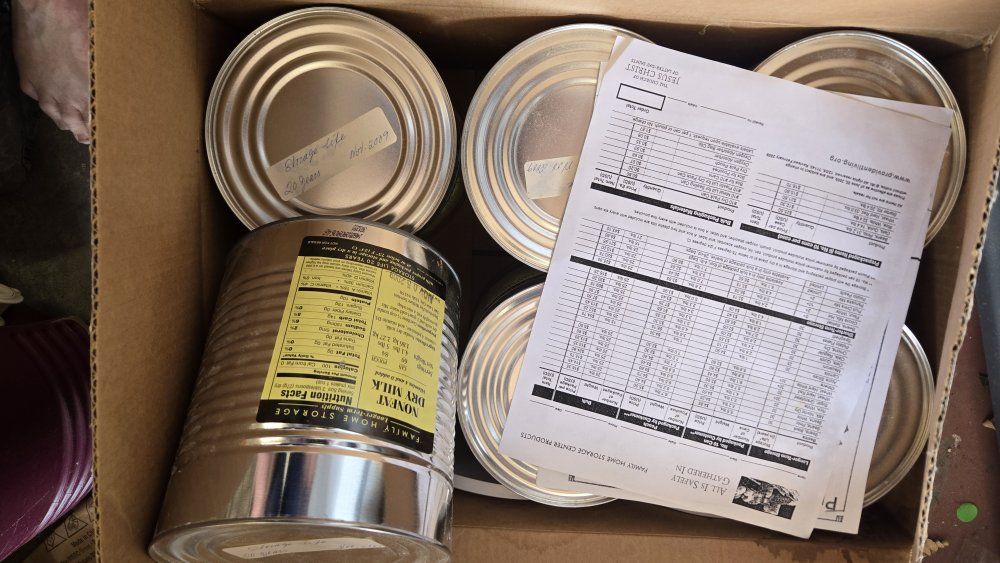 Canned Goods Long-Term Food Storage
