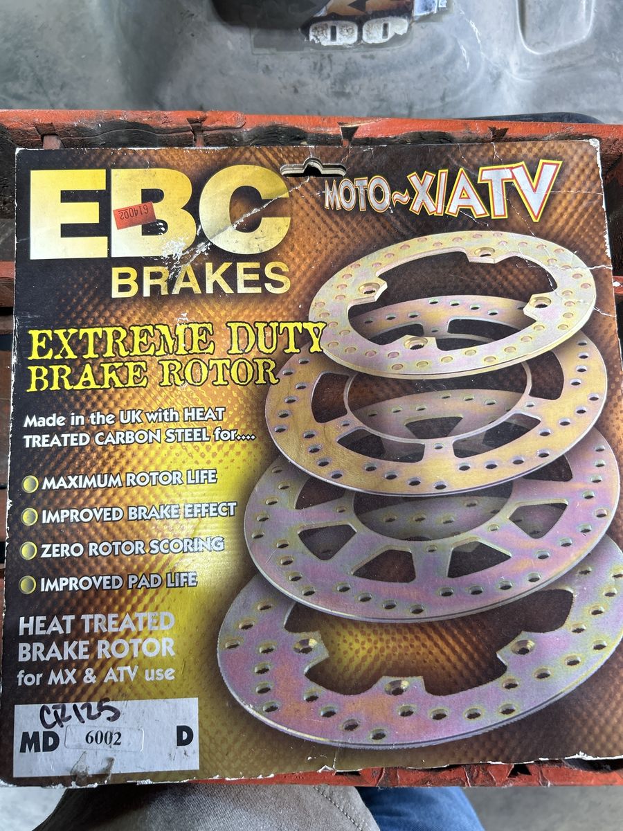 EBC Brakes Extreme Duty Brake Rotor MD6002D for Honda CR125 Moto-X / ATV