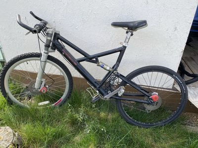 Porsche Mountain Bike With Fox Shocks