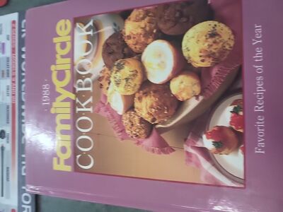 Vintage Cook Book The Family Circle 1988