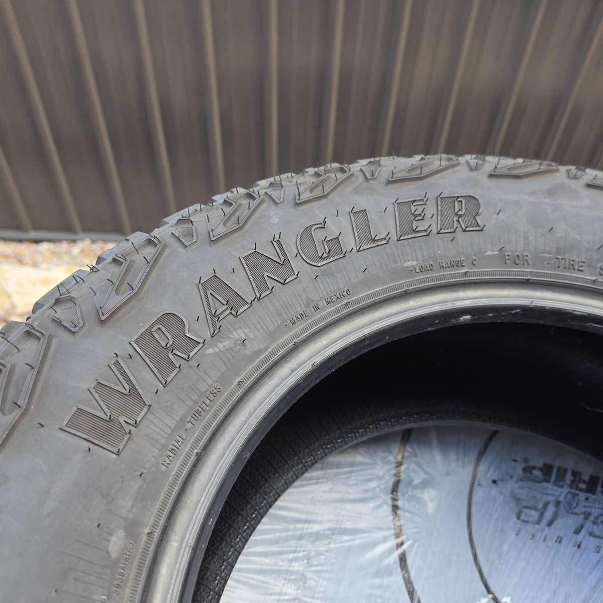 4 Wrangler Territory MT LT275/65R18 Tires (approximately 6/32" to 7/32" remaining)
