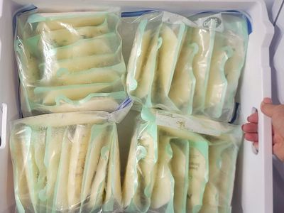 Breastmilk $10 per brick ! not per oz