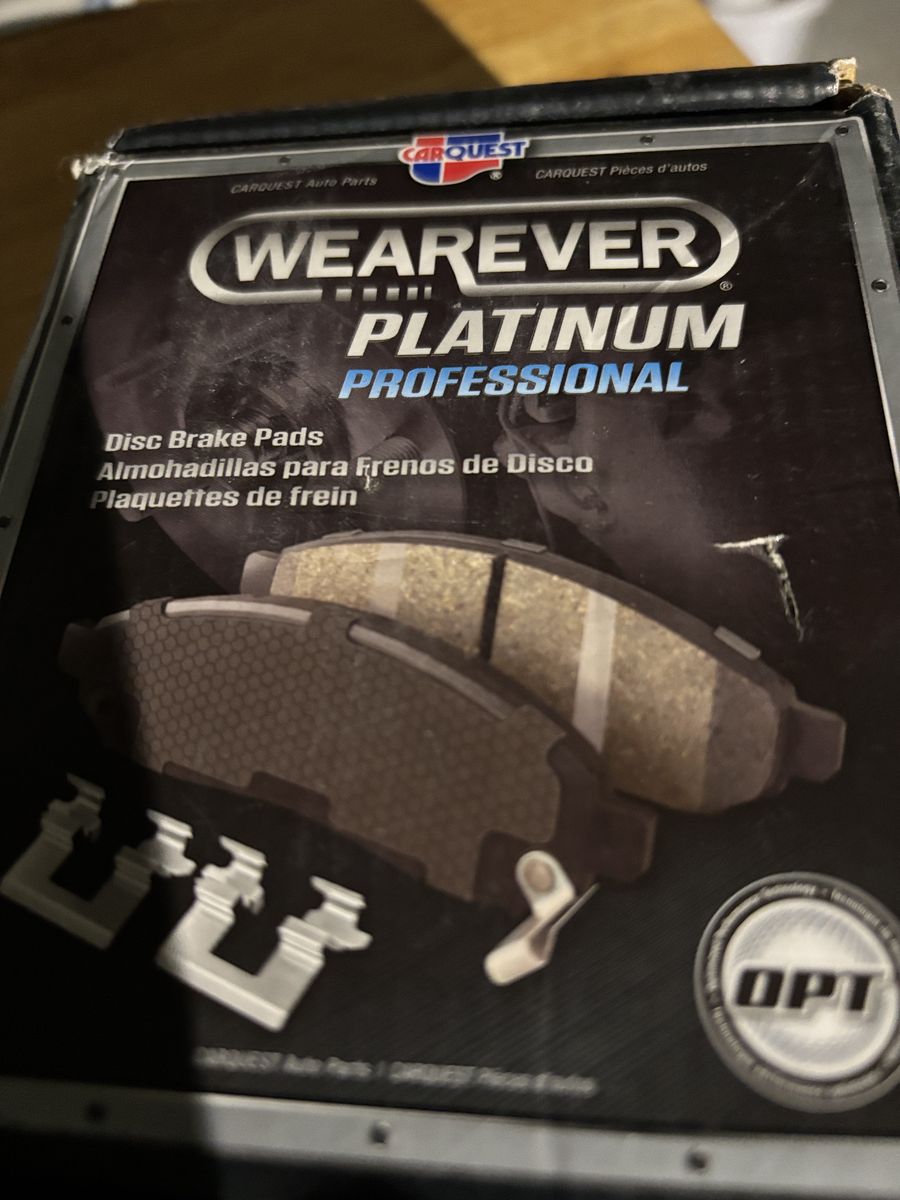 @ Brake Pads Wearever Platinum PXD1402H Rear fits 2012-2016 Toyota Venza