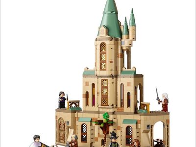 LEGO Harry Potter Hogwarts Dumbledore's Office 76402 Building Toy Set with Minifigures