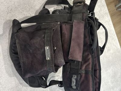 Boulder Bag Heavy-Duty Black Canvas Tool Belt Rig