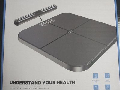 HumeHealth Smart Body Composition Analyzer Scale - Tracks 50 Vital Body Metrics, App Integration