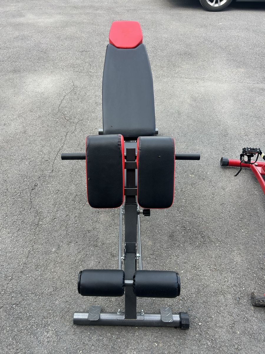Multi-functional adjustable FID weight bench. 