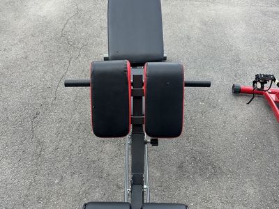 Multi-functional adjustable FID weight bench.