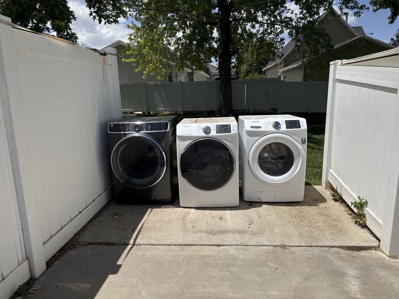 Washer dryer set Samsung