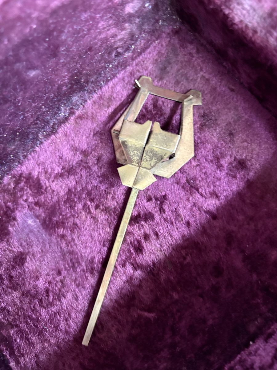 Vintage Couesnon Original Marching Lyre Music Holder for Trumpets/Cornets - Strong Springs