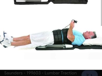Saunders Home Lumbar Traction Device - Back Pain Relief System