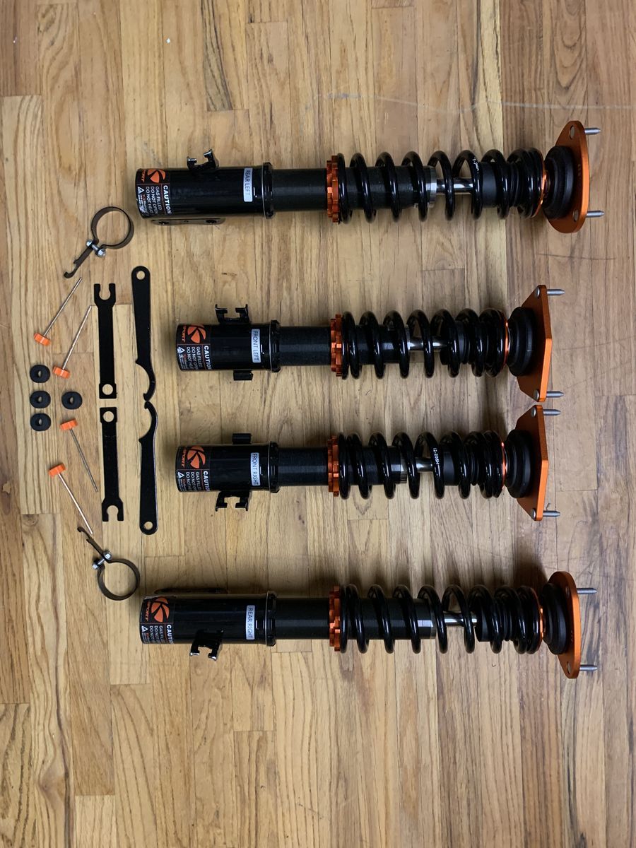 KSport Kontrol Pro Coilovers for 2002-2004 Subaru WRX STI Coilover WRXSTI K-Sport CSB040-KP