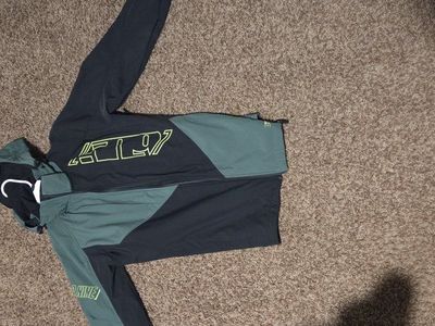 509 Delta R4 Ignite Jacket Black/Green Men's Size M Heated Snowmobile/Winter Coat