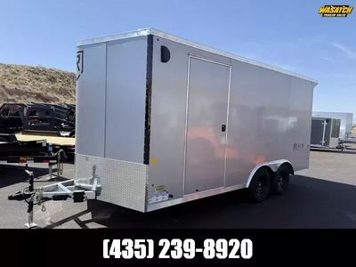 2025 Rover Trailers 8.5X16 Silver 7K UTV Car Haule