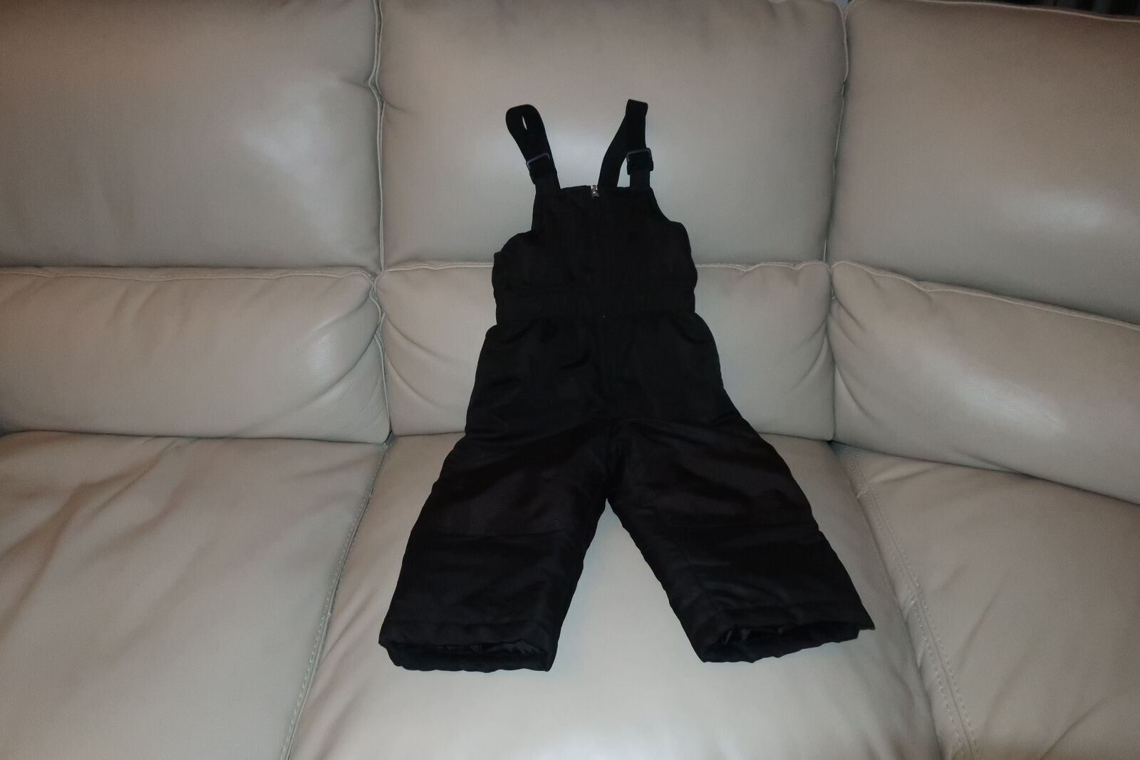 2T Black Kids Snowsuit Snow Bib Pants