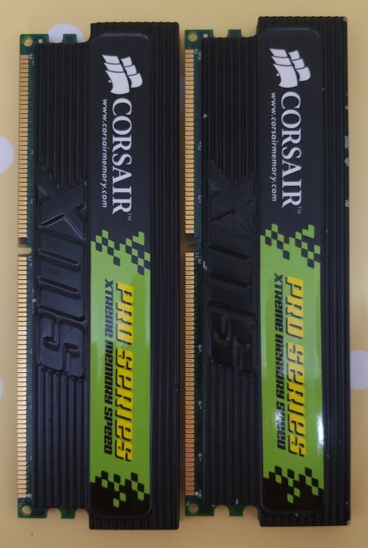 CORSAIR PROSPEED MEMORY RAM XMS LED 1GB DDR 400 CM