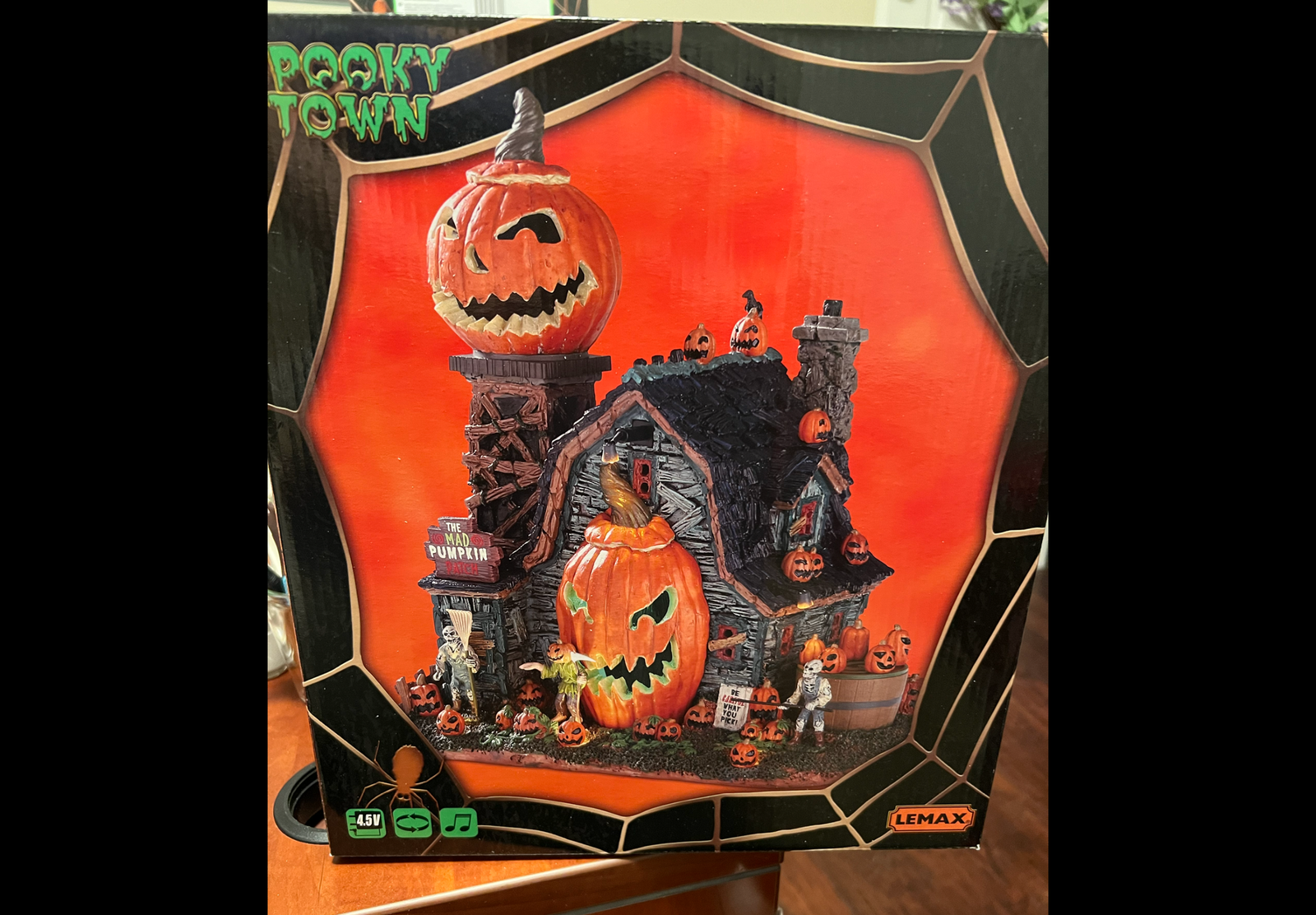 Lemax Spooky Town The Mad Pumpkin Patch