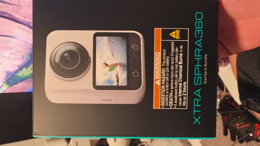 XTRA SPHRA360 360-Degree Action Camera