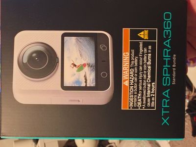 XTRA SPHRA360 360-Degree Action Camera