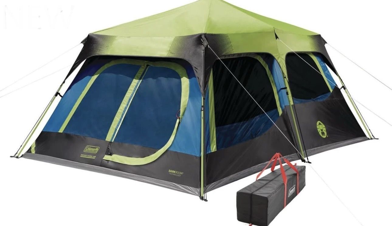 Coleman Instant Tent with 1-Minute Setup,10 Person