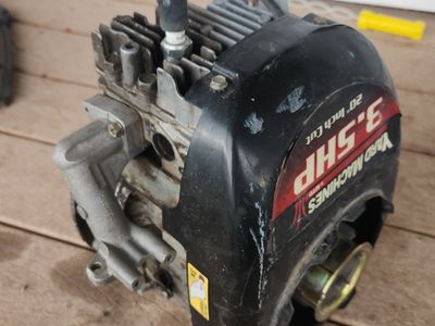 3.5 hp lawn mower engine and frame