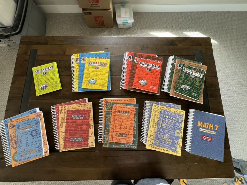 Teaching Textbooks Math Homeschool Curriculum