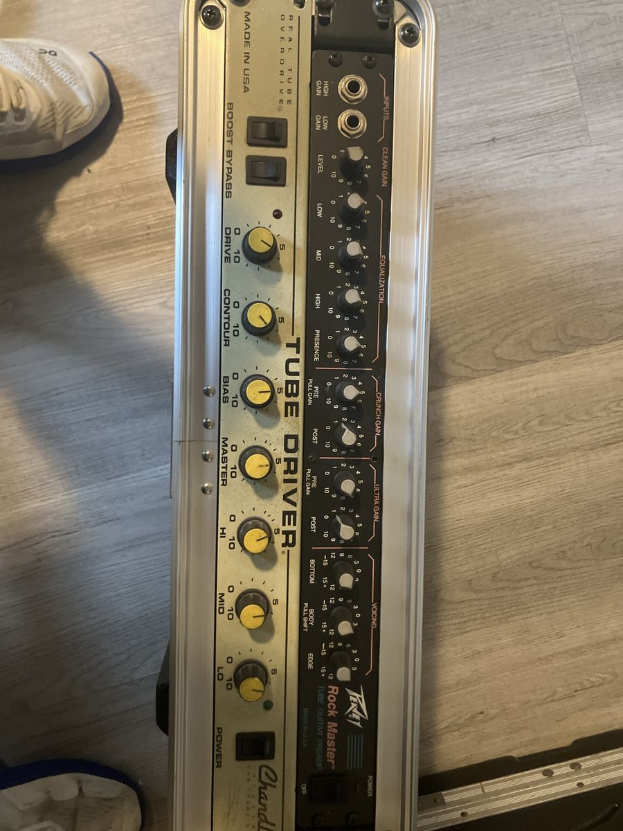 Peavey Rockmaster Pre, Chandler tube driver rack