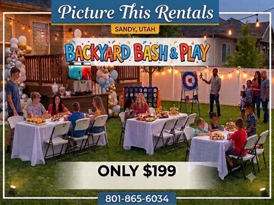 ️ Ready to upgrade your next Backyard Party 🥤