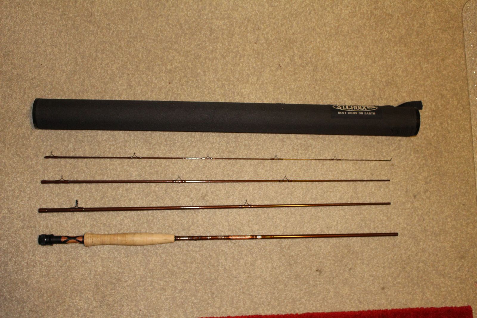 St Croix Imperial Model IU906.4 9 Ft 6 Wt Fly Rod