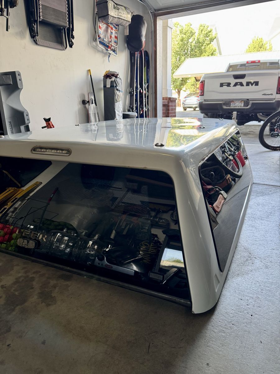 Ram 6’4” (standard) Fiberglass Truck Camper Shell / Topper