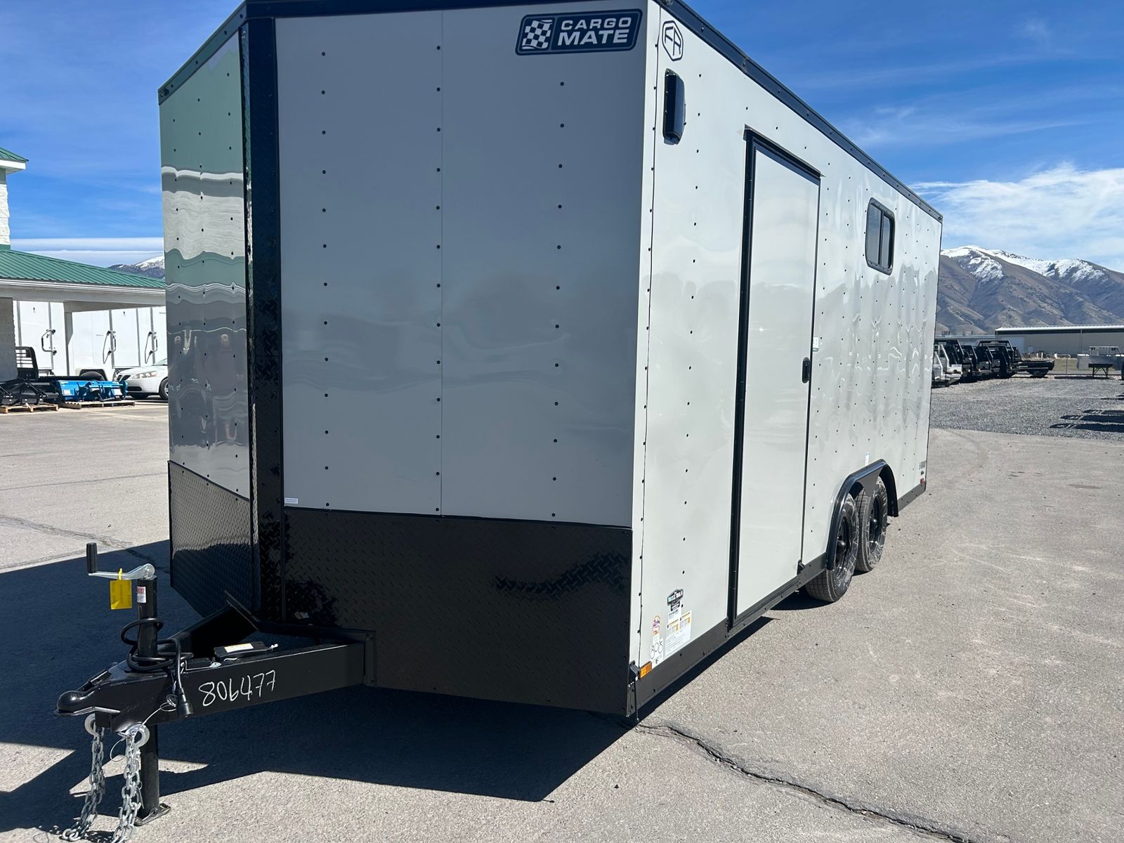 2026 Cargo Mate 8.5X18 Cargo Trailer w/ Rear Ramp