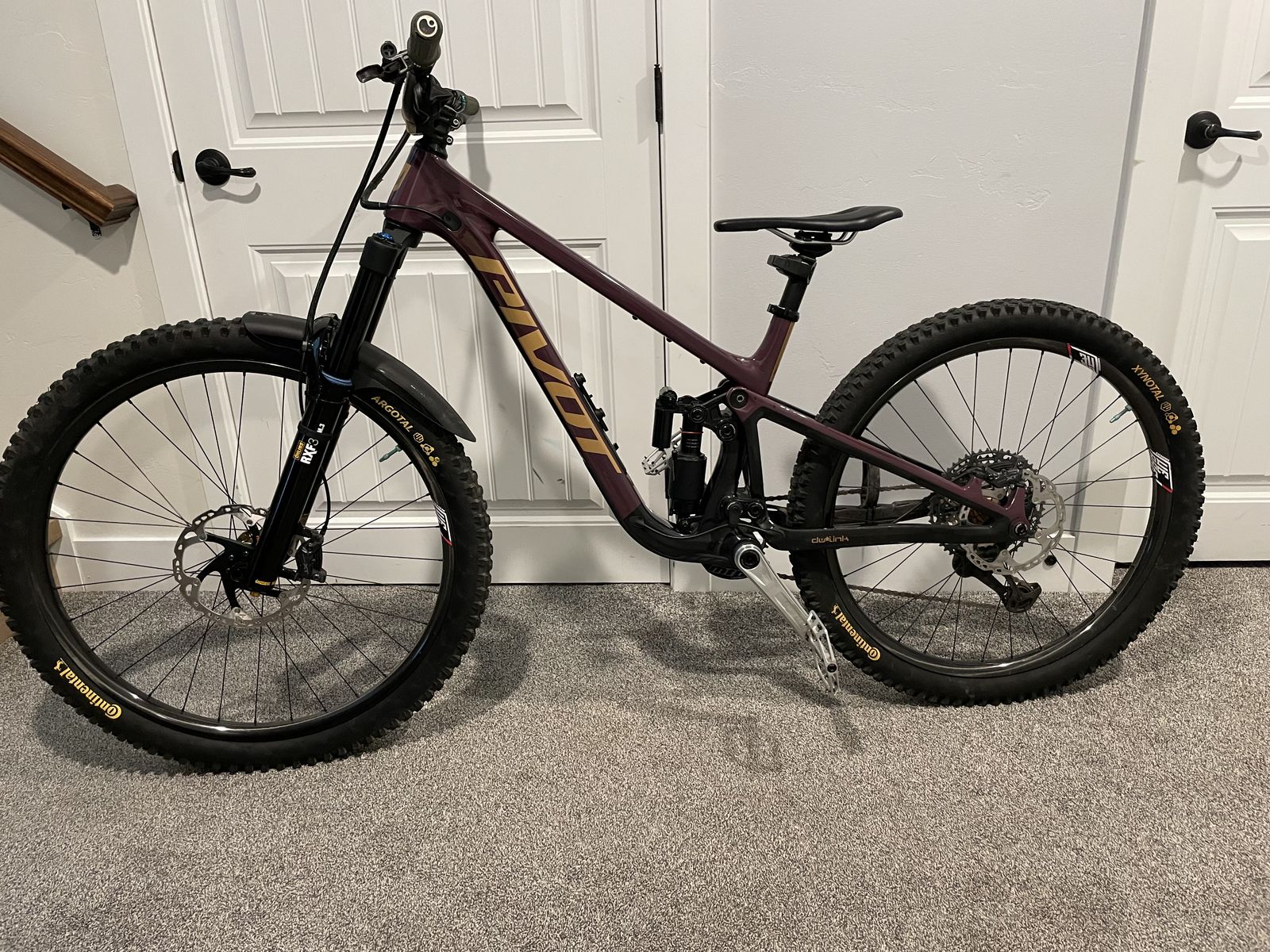 2025 Pivot Trailcat LT Dr Purple Medium Custom Mx