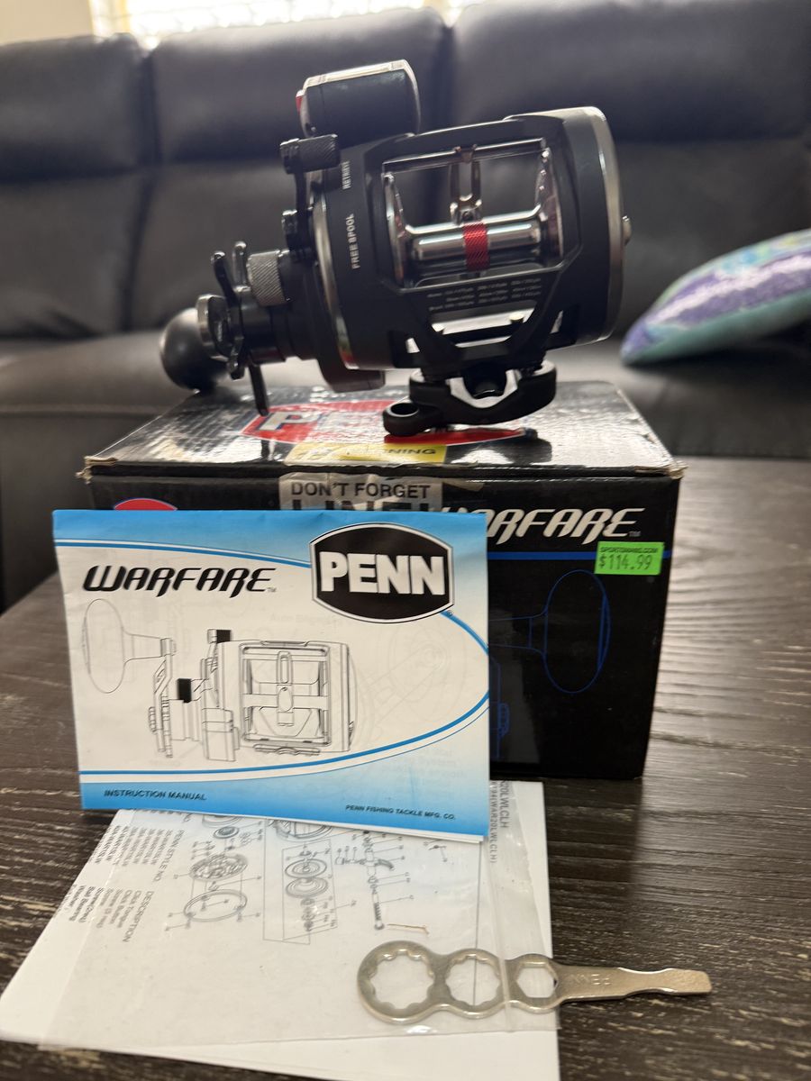 Penn Warfare Trolling Reel