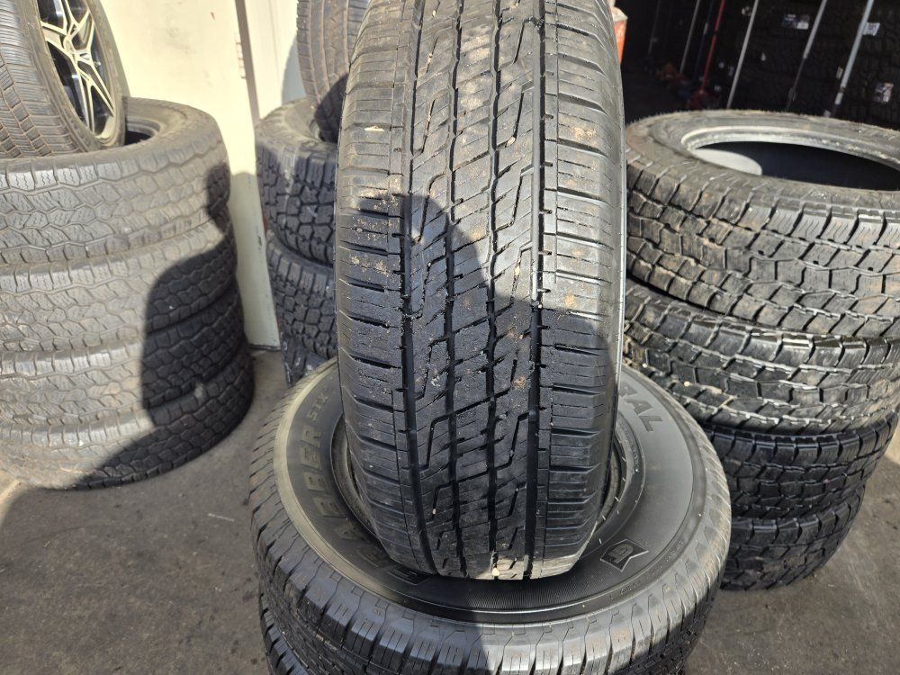 SET 255/70R16 GENERAL GRABBER STX