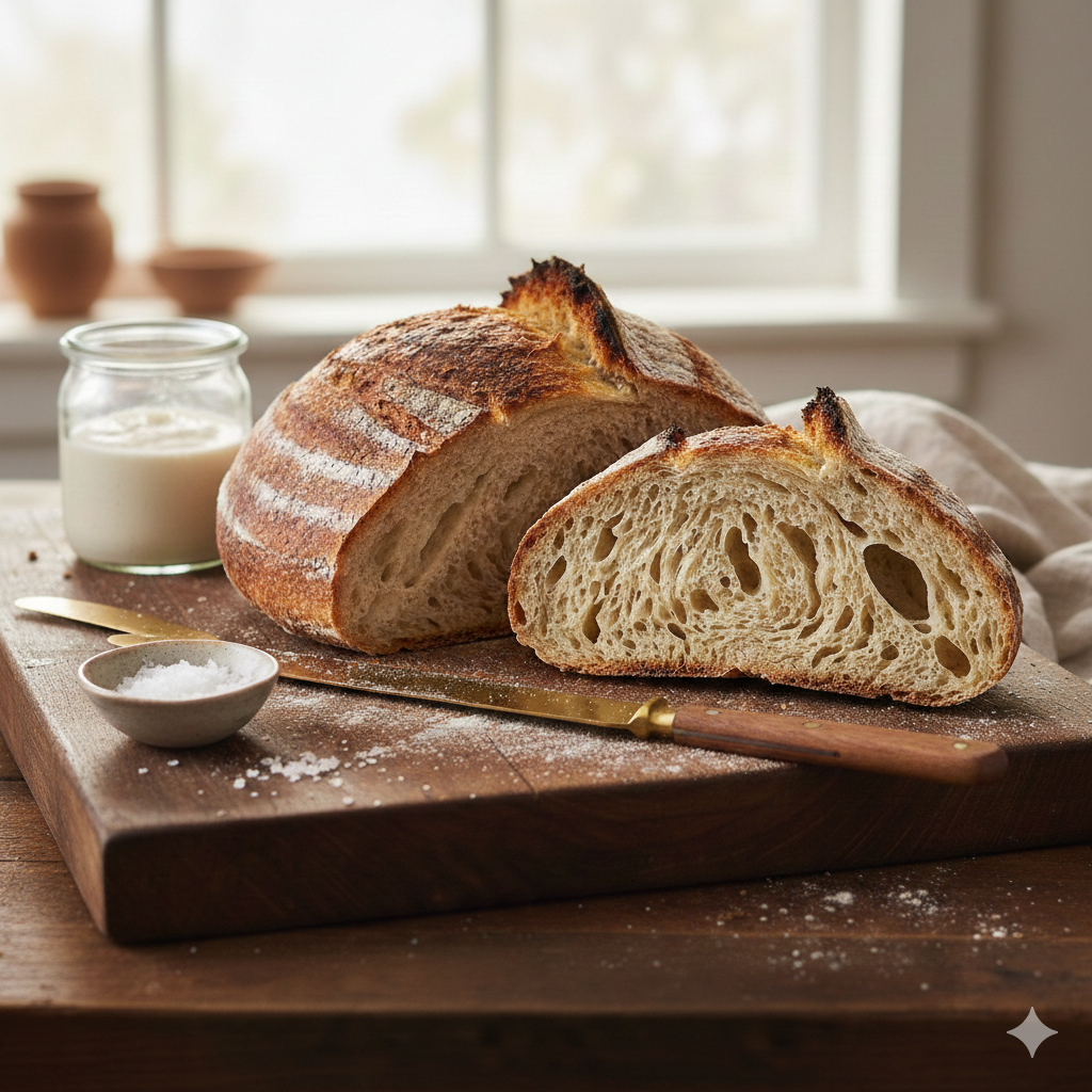 Fresh Sourdough Bread: A Taste of History