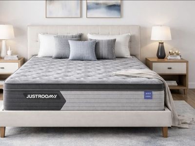 Justroomy Queen Luxe Hybrid Mattress 14”