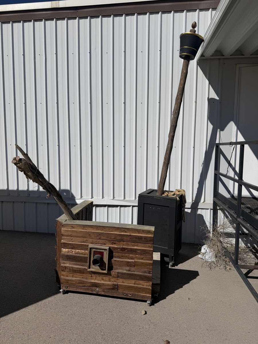 FREE WOOD / SCHOOL PLAY PROPS