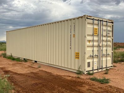 Shipping container 8x40 9’6 DD one trip full spec