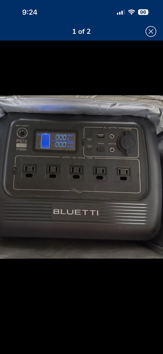 Solar generator 700w