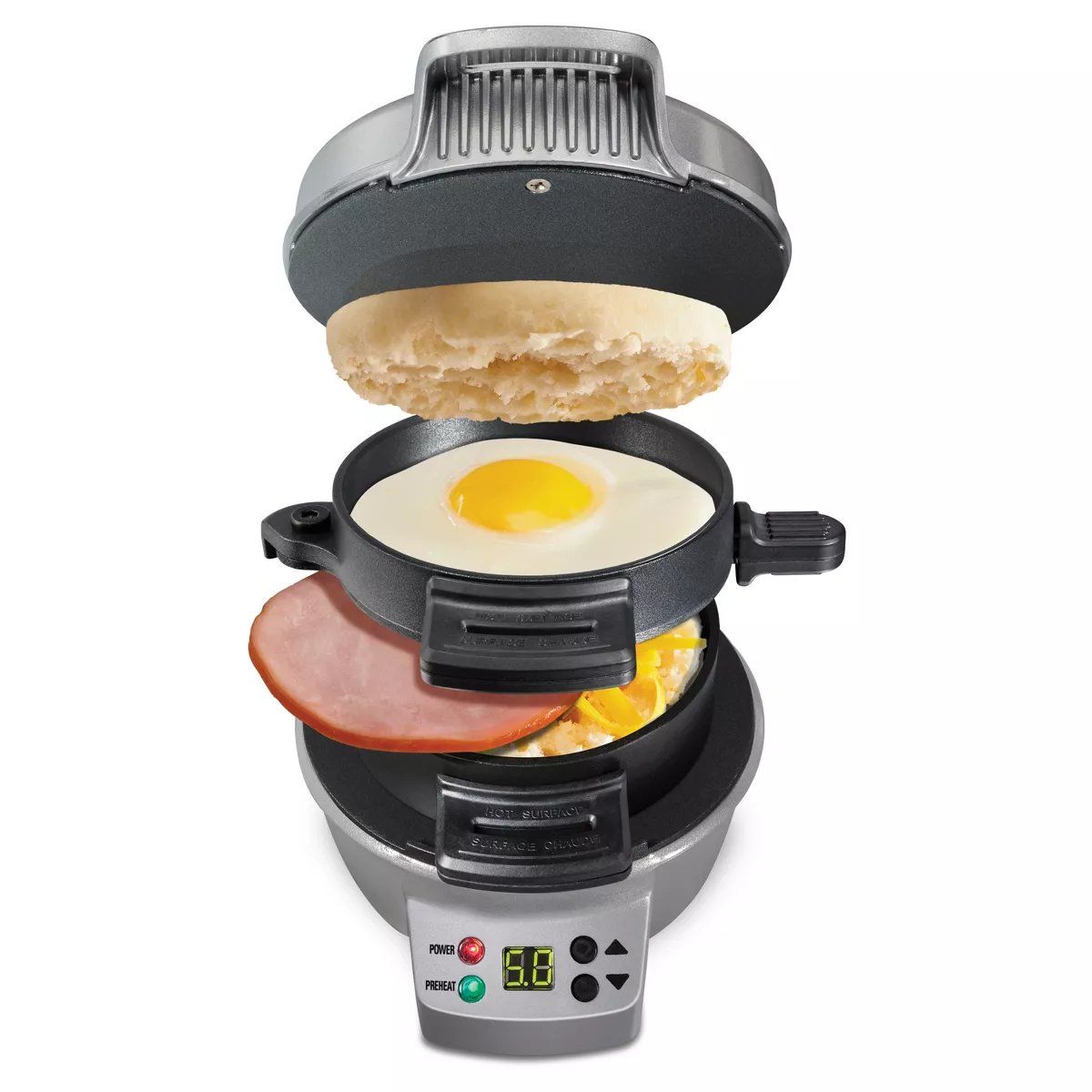 Hamilton Beach Breakfast Sandwich Maker - Quick, Easy Meals, Great Condition