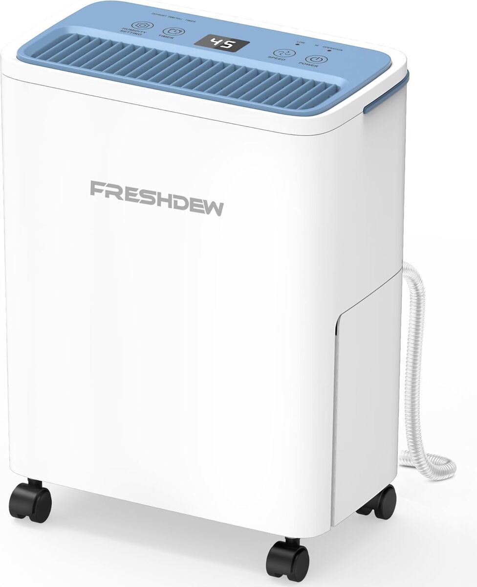 NEW Freshdew Dehumidifier 30 pint, 1500 sq ft, timer, model PD8R-03BE w/warranty