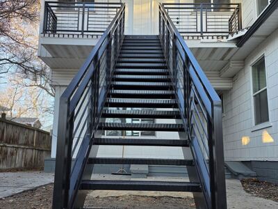 Metal Stair Set