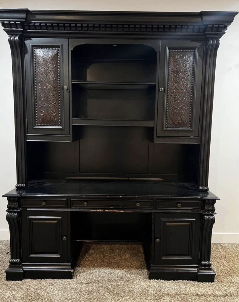 Telluride (Hooker Furniture) Desk Credenza & Hutch