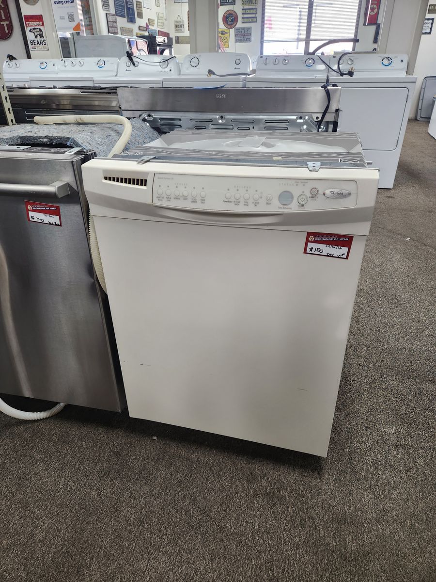 LOW PRICE GUARANTEED! WHIRLPOOL DISHWASHER, CREAM