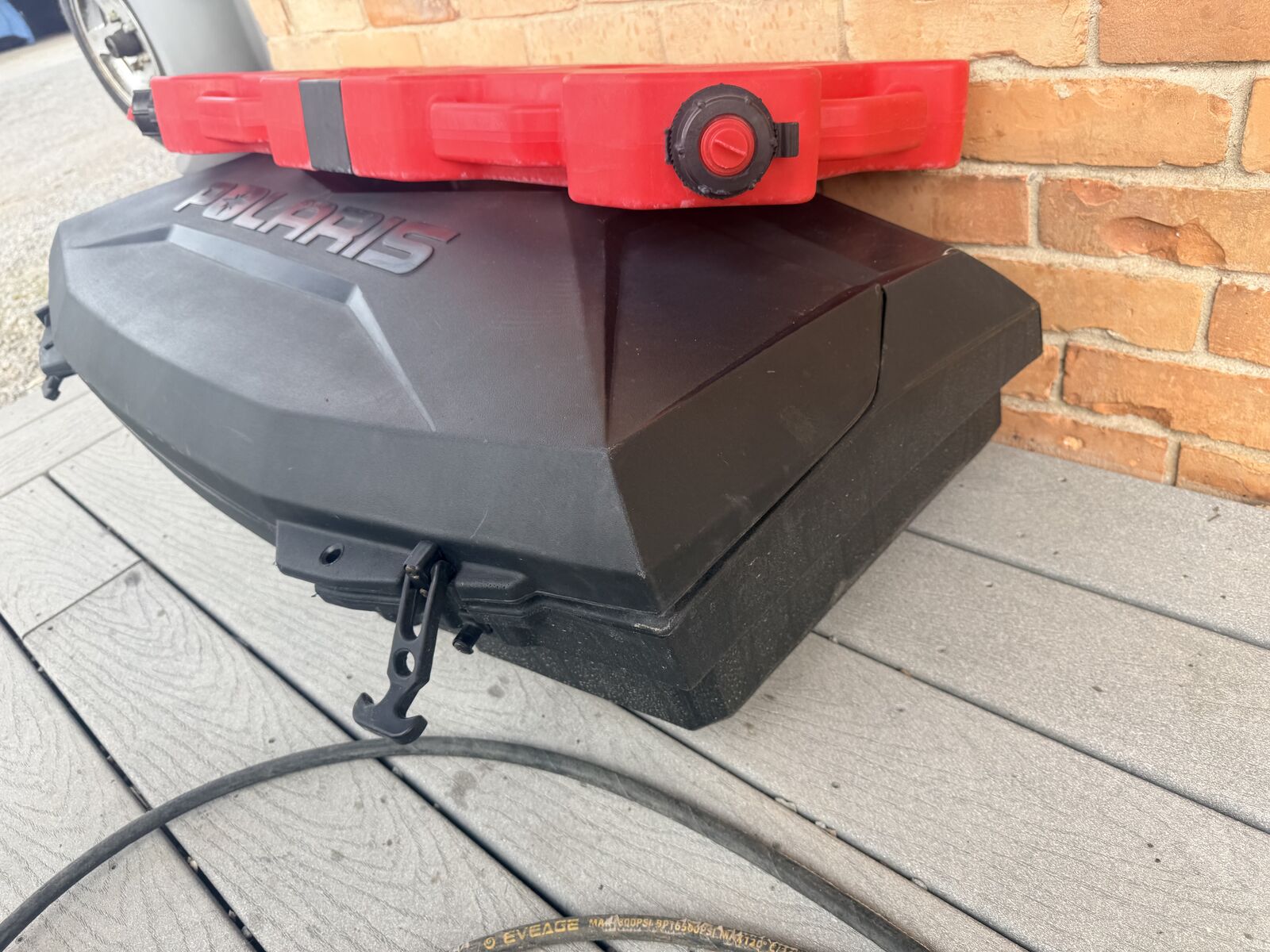 Polaris Sportsman 850 100 XP RZR Razor UTV ATV RTV SXS Side by Side behind seat storage box fuel tanks