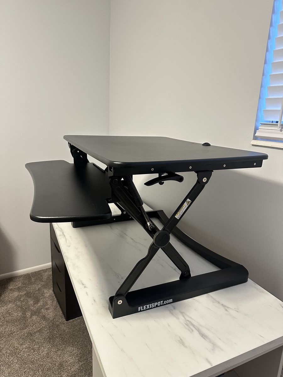Black Desktop Standing Desk