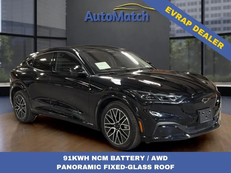 2024 Ford Mustang Mach-E Premium — rebuilt & branded title, 14% below market