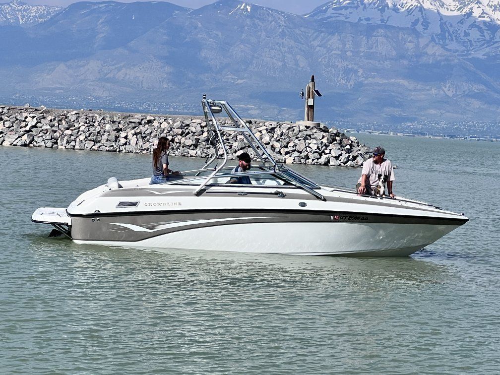 Crownline Boat with MerCruiser MX 6.2 MPI Engine and Trailer